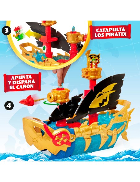 Piratix Shark Ship PPXSP112IN50 MAGIC BOX