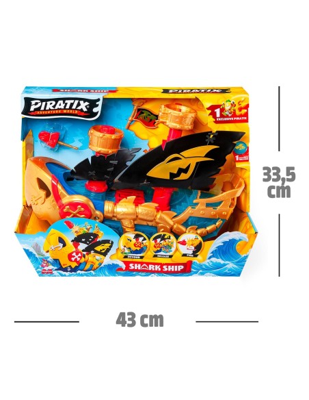 Piratix Shark Ship PPXSP112IN50 MAGIC BOX