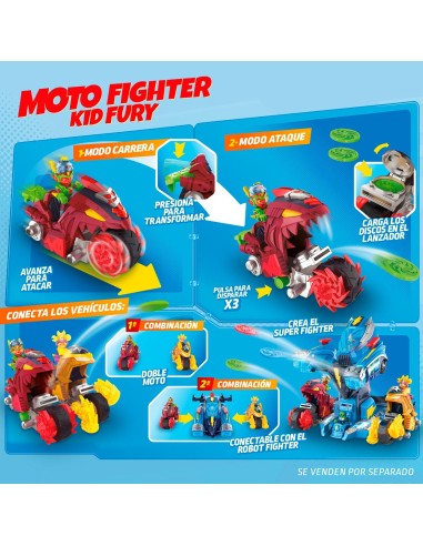 Superthings Moto Fighter Kid Fury PSTSP116IN361 SUPERTHINGS