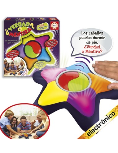 Juego de mesa familiar verdad o mentira 16989 EDUCA