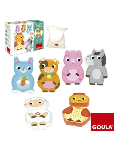 Puzzle Magnético intercambiable granja 455245 GOULA