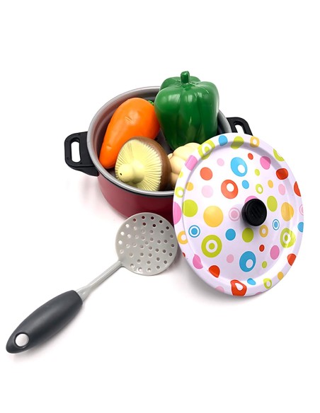 Set menaje cocina metálico 22 piezas 780CS007 TACHAN