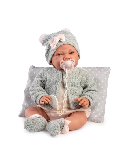 Muñeca Nacida Lua con cojín y chaqueta 33086 MUÑECAS ANTONIO JUAN