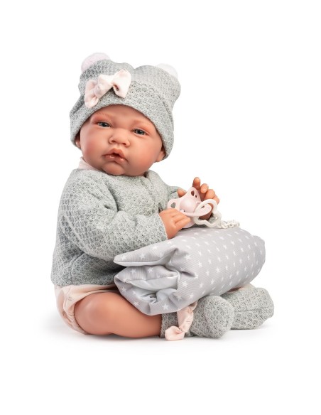 Muñeca Nacida Lua con cojín y chaqueta 33086 MUÑECAS ANTONIO JUAN