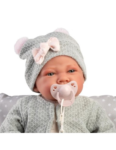 Muñeca Nacida Lua con cojín y chaqueta 33086 MUÑECAS ANTONIO JUAN