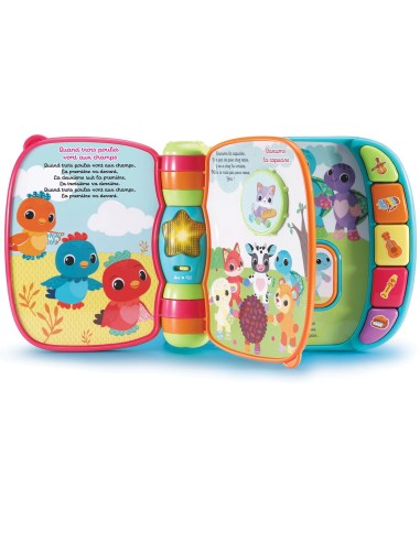Libro interactivo primeras canciones para bebés 80-166777 V-TECH