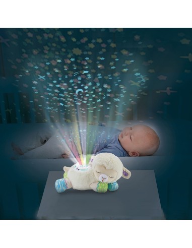 Proyector peluche para bebé ovejita dulces sueños 80-550522 V-TECH