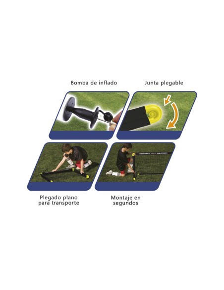 Portería de fútbol plegable 747T00519 TACHAN