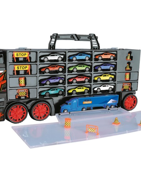 Camión xl portacoches diecast 757T00593 TACHAN