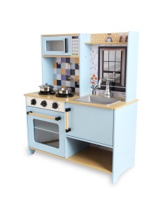 Cocina de madera 2 módulos 913D00013 DEQUBE