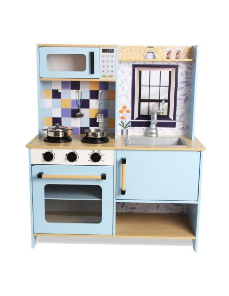 Cocina de madera 2 módulos 913D00013 DEQUBE
