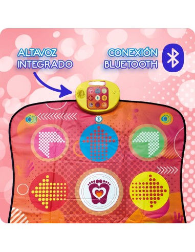 Manta de baile bluetooth 917D00035 DEQUBE
