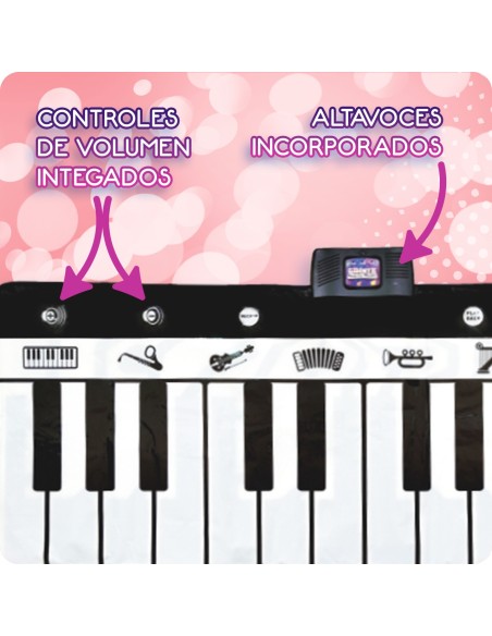 Manta piano musical xl 917D00036 DEQUBE