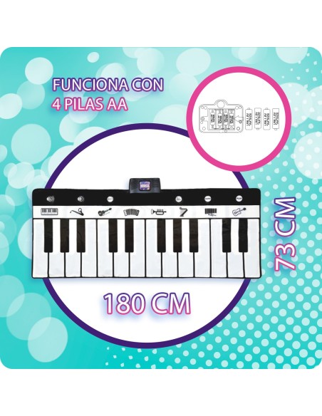 Manta piano musical xl 917D00036 DEQUBE