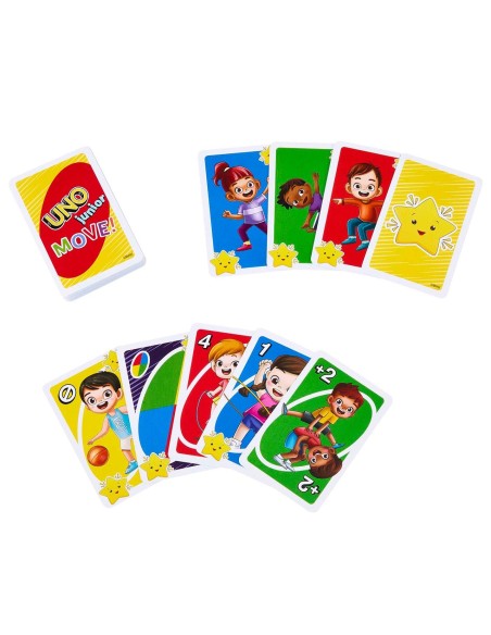 Juego UNO Junior Move! HNN03 MATTEL GAMES