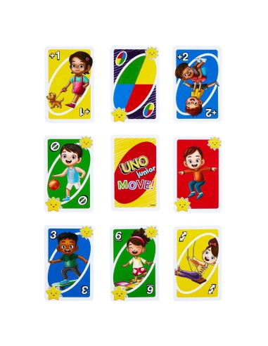 Juego UNO Junior Move! HNN03 MATTEL GAMES
