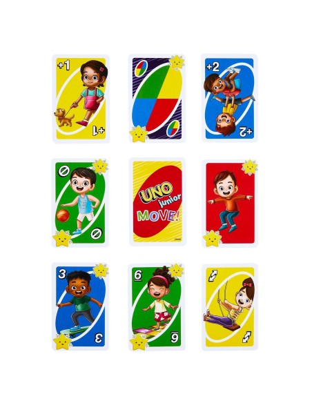 Juego UNO Junior Move! HNN03 MATTEL GAMES