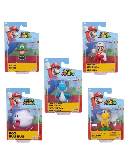 Figuras surtidas 6 cm Super Mario Serie 49 424564 SUPER MARIO JAKKS PACIFIC