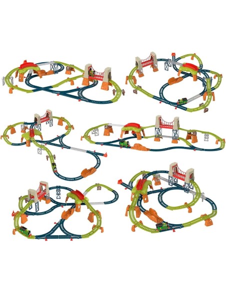 Set Pista Percy 6 en 1 HHN26 THOMAS Y SUS AMIGOS FISHER-PRICE