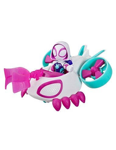 Figura Spider Fantasma y Helicóptero G2459 MARVEL HASBRO