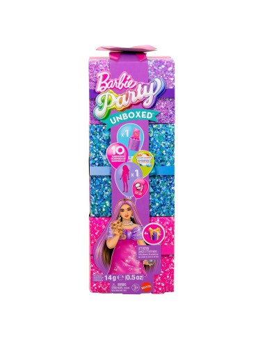 Muñeca Barbie Party Unboxed GRWM - Rosa JFY67 BARBIE
