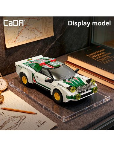 Lancia Stratos Hf 278Pcs Esc1:20 C51066W CADA 927DE51066 CADA DEQUBE