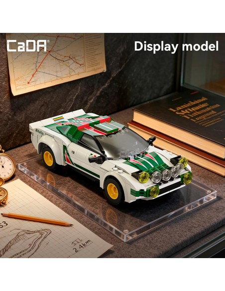 Lancia Stratos Hf 278Pcs Esc1:20 C51066W CADA 927DE51066 CADA DEQUBE