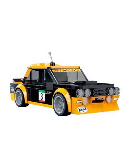 Fiat 131 Abarth 254Pcs Esc 1:24 C55035W CADA 927DE55035 CADA DEQUBE