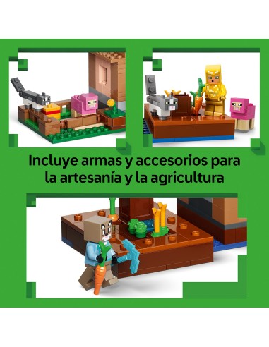 Ataque del Evocador a la Aldea 21596 MINECRAFT LEGO