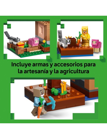 Ataque del Evocador a la Aldea 21596 MINECRAFT LEGO