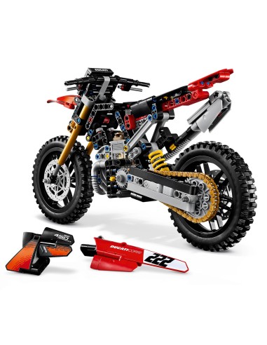 Moto Ducati Desmo 450 MX Factory 42238 LEGO