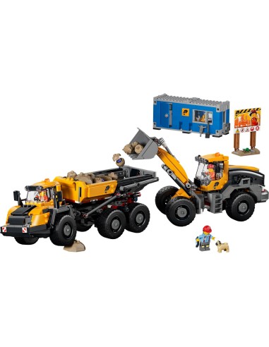 Camión Volquete y Cargadora Frontal 60494 LEGO