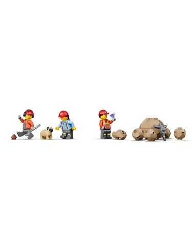 Camión Volquete y Cargadora Frontal 60494 LEGO