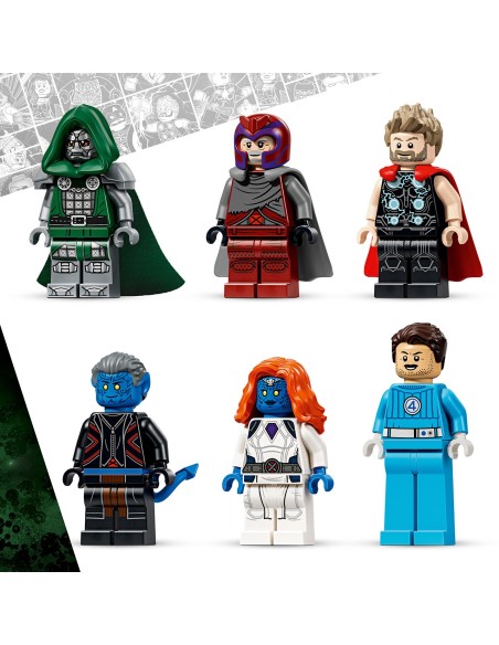 Batalla Final de Avengers: Doomsday 76348 MARVEL LEGO