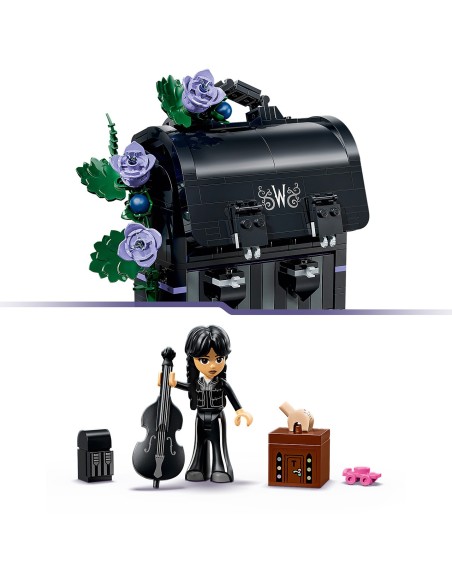 Mochila de Miércoles Addams 76787 WEDNESDAY LEGO