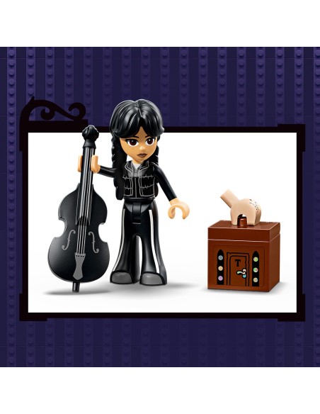 Mochila de Miércoles Addams 76787 WEDNESDAY LEGO