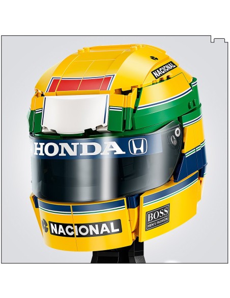 Scuderia McLaren: Casco Ayrton Senna 43024 LEGO