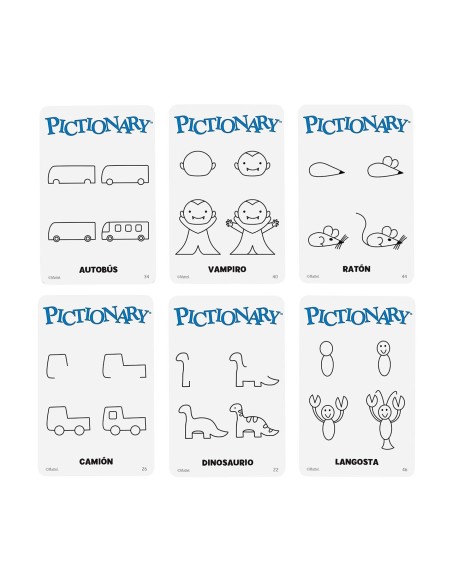 Juego Pictionary Original JDY00 MATTEL GAMES
