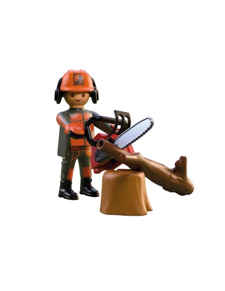Trabajador Forestal con Motosierra 72150 PLAYMOBIL