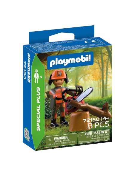 Trabajador Forestal con Motosierra 72150 PLAYMOBIL