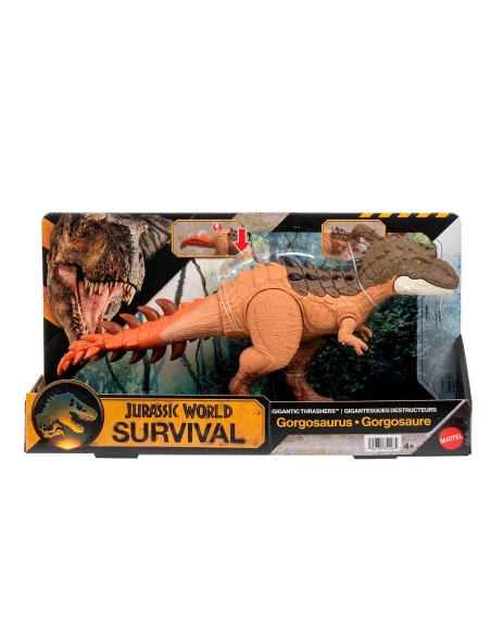 Dinosaurio Gigantic Trackers Gorgosaurus JKL86 JURASSIC WORLD MATTEL