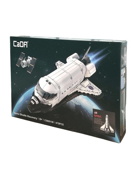 Trasbordador espacial Discovery NASA 475 piezas 927DE56051 CADA DEQUBE