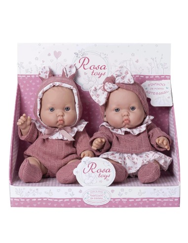 Gemelos Gorditos 3019 ROSA TOYS