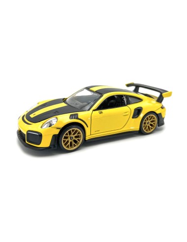 Porsche 911 Gt2 Rs Wp 1:32 Pullback Amarillo 948D00396 DEQUBE