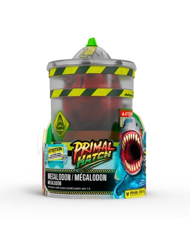 Primal Hatch Megalodon Interactivo 6076677 SPIN MASTER