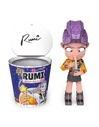 Puzzle 4D Rumi en la Taza de Ramen 6077588 K-POP DEMON HUNTERS SPIN MASTER