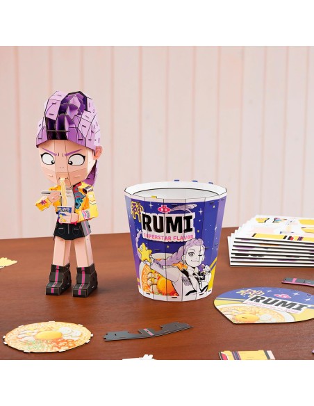 Puzzle 4D Rumi en la Taza de Ramen 6077588 K-POP DEMON HUNTERS SPIN MASTER
