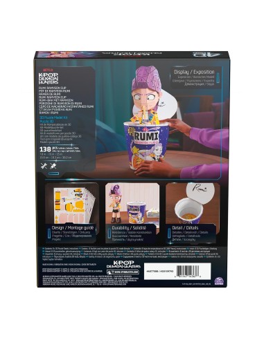 Puzzle 4D Rumi en la Taza de Ramen 6077588 K-POP DEMON HUNTERS SPIN MASTER