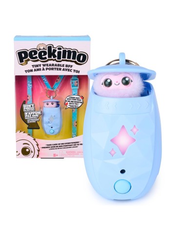 Mascota Interactiva Peekimo Azul Boo 6078034 SPIN MASTER