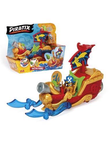 Piratix Pirate Ship - Octo Fury PPXSP116IN72 MAGIC BOX
